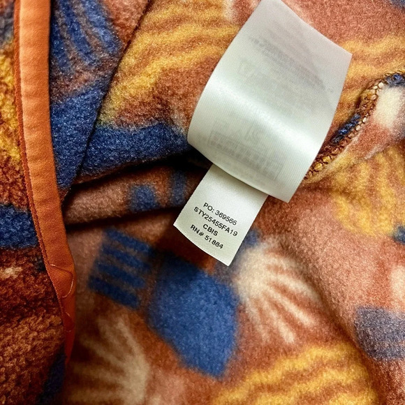 Patagonia Synchilla Snap-T Fleece Pullover Canyon Block Big Sisu Size M - Picture 7 of 10